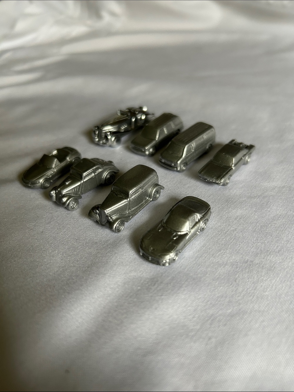 ( 8 ) Vintage Monopoly Cars